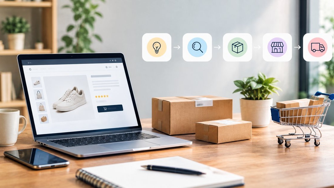 Comment se lancer en dropshipping : guide étape par étape