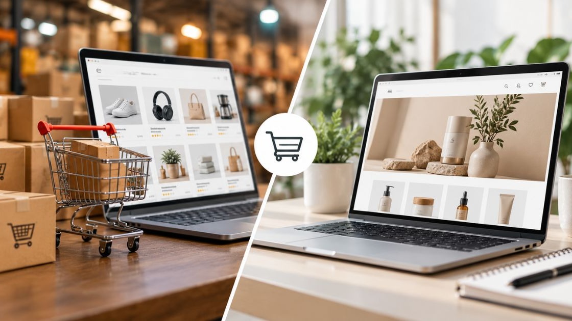 Marketplace ou boutique en ligne : laquelle choisir ?