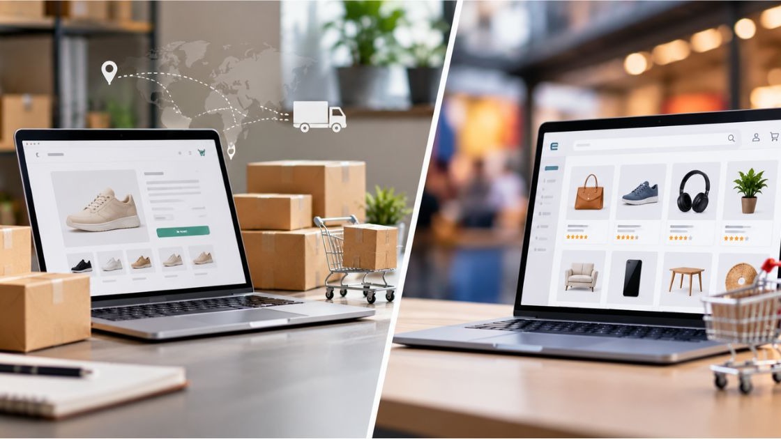 Dropshipping ou marketplace : quel modèle choisir en 2026 ?