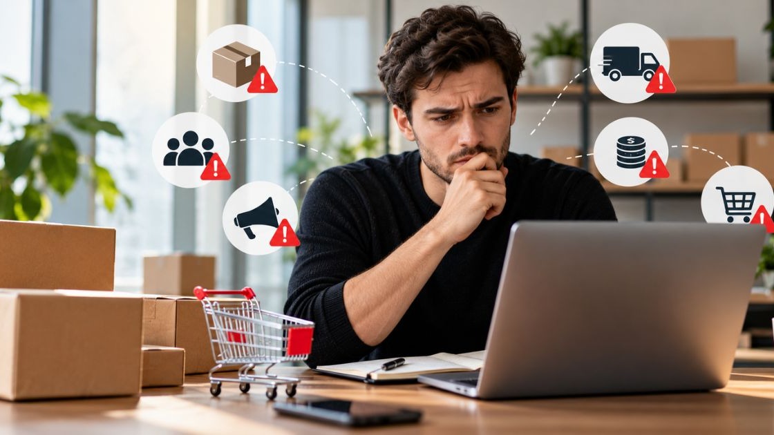Erreurs à éviter en dropshipping : le guide du débutant