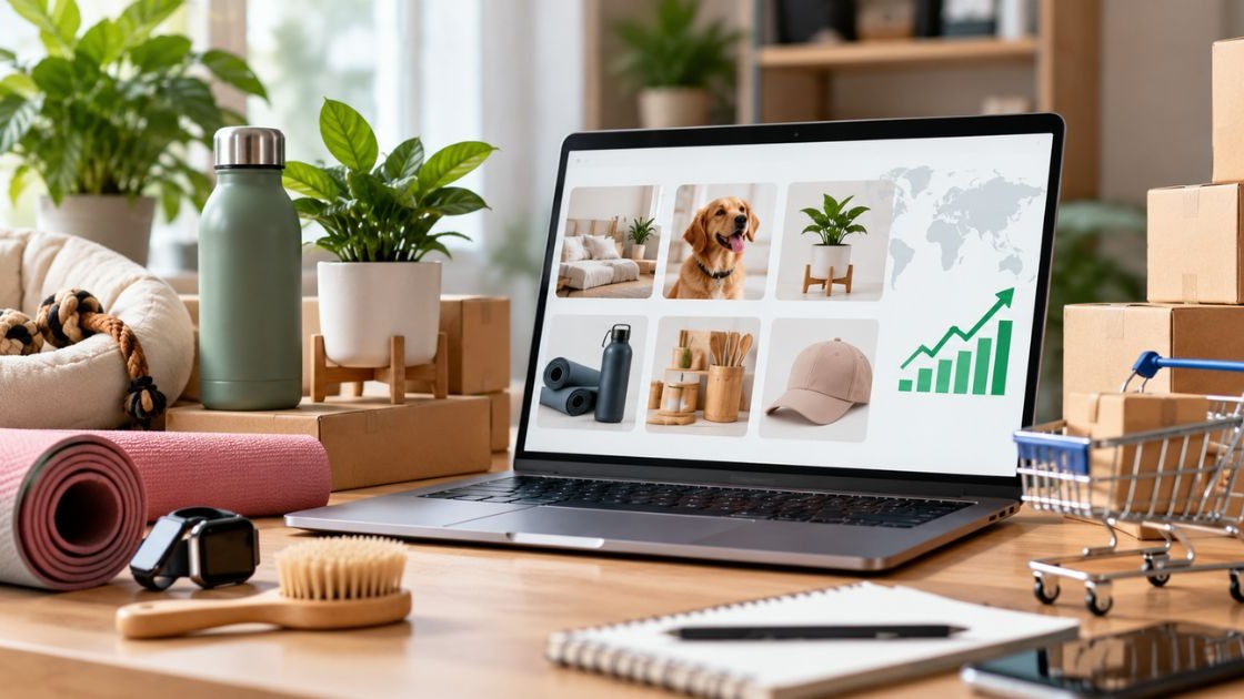 Niches dropshipping rentables : 6 pistes à étudier en 2026